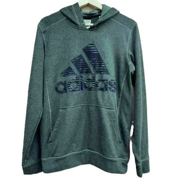 Adidas Green Mens Logo Hoodie Size Small - Picture 1 of 6